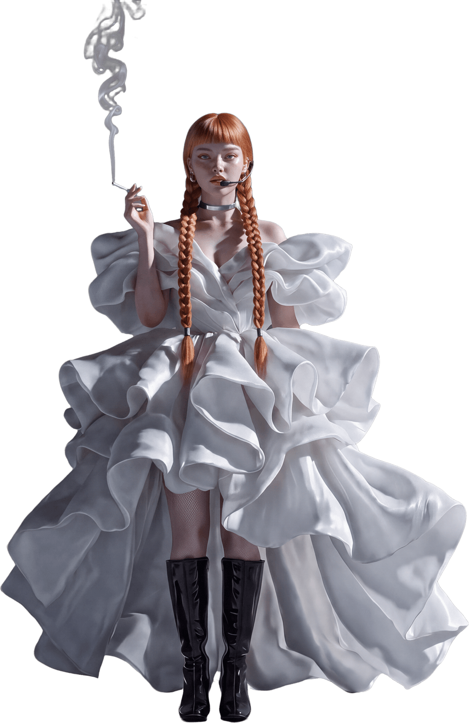 Model 01 in LOOK 46 / LUNAR